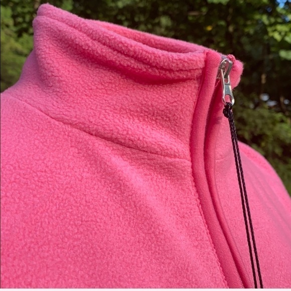 Pine Trails Women’s fleece full zip vest pink medium - Picture 5 of 8